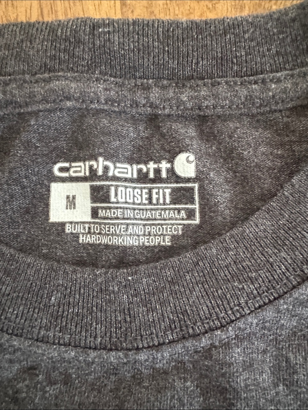 Men’s Carhartt Logo Long sleeve - Picture 2 of 3
